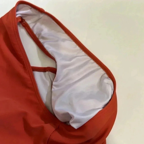 Cupshe orange one piece swimsuit size M - Picture 8 of 8